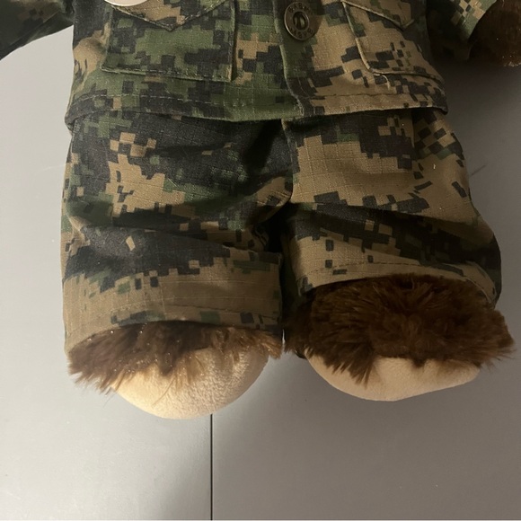 Build-A-Bear Workshop Camo Soldier Plush Teddy Bear 2010 Retired - Picture 8 of 9